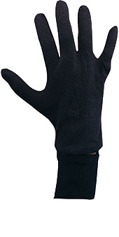 Black Cotton Gloves