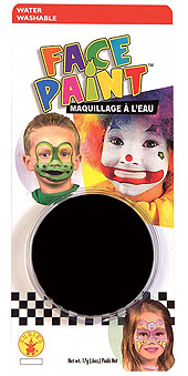 Black Face paint Pod