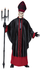 Black Mass Skeleton Costume