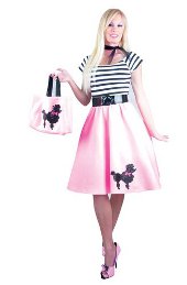 Bubble Gum Pink Poodle Dress Costume