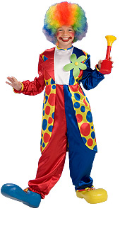 Bubbles the Clown Child Costume