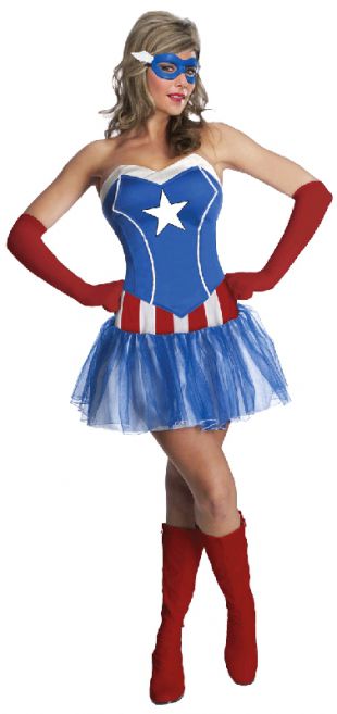 Captain American Dream Marvel Costume