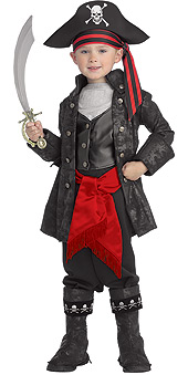 Captain Black Child Costume