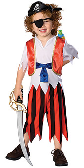 Caribbean Pirate Child Costume