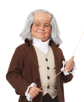 Child Benjamin Franklin Wig