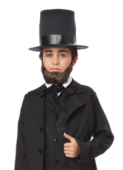 Child Honest Abe Beard