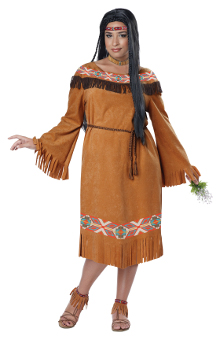 Classic Indian Maiden Plus Size Costume