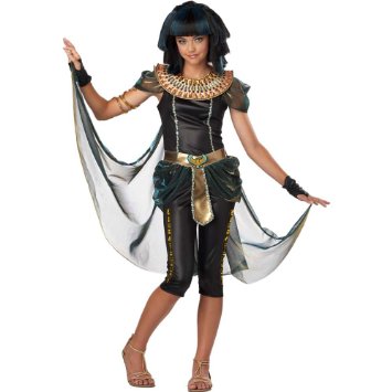Dark Egyptian Princess Tween Costume