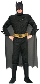 Dark Knight Rises Deluxe Muscle Chest Batman Costume