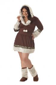 Eskimo Kisses Plus Size Costume