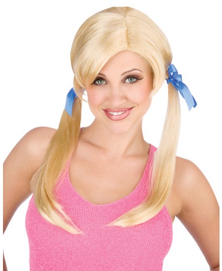 Farmers Daughter Wig Blonde - Hats, Wigs & Masks