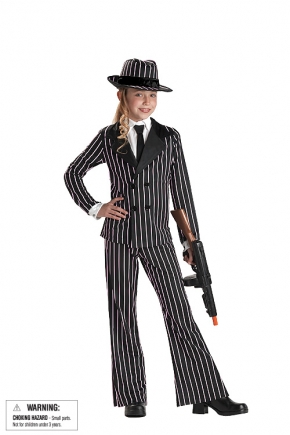 Gangster Girl Child Costume