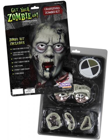 Graveyard Zombie makeup kit