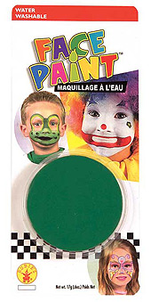 Green Face paint Pod