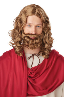 Jesus Wig and Beard