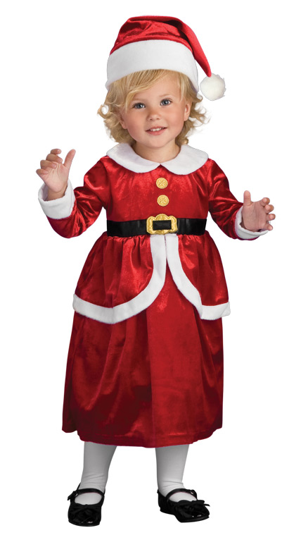santa claus child dress
