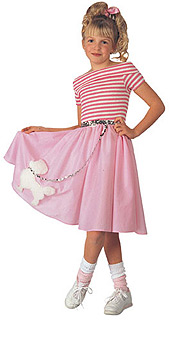 Nifty Fifties Deluxe Child Costume