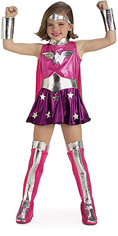 Pink Wonder Woman Child Costume