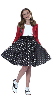 Polka Dot Rocker Child Costume