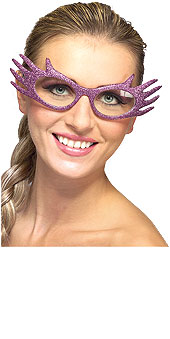 Purple Glitter Glasses