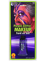 Purple Glitter makeup