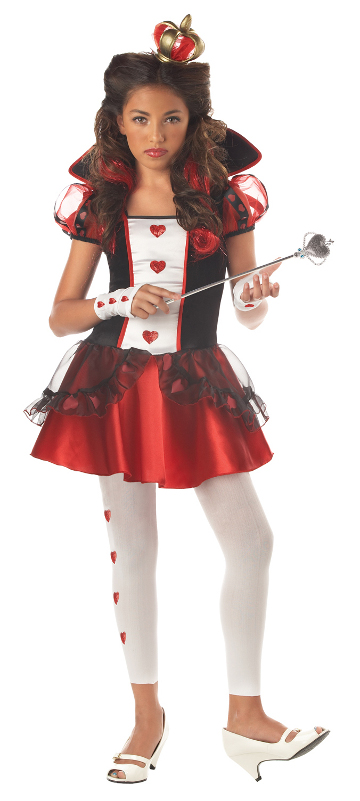 Queen of Hearts Tween Costume