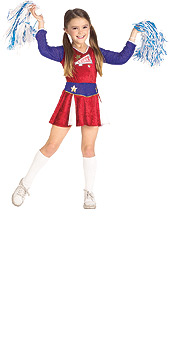 Retro Cheerleader Child Costume