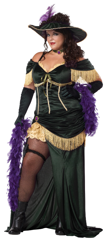 Saloon Madame Plus Size Costume