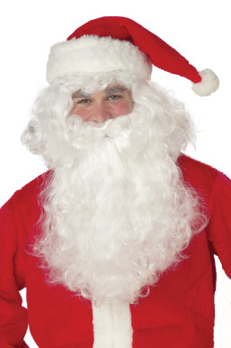 Santa Claus Beard and Wig Set