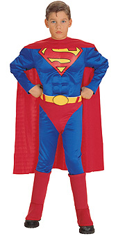 Superman Classic Muscle Chest Child Costume