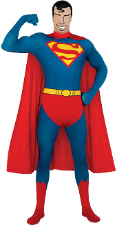 Superman Second Skin Suit Costume