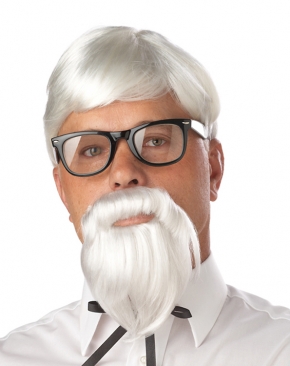 The Colonel Wig and Moustache