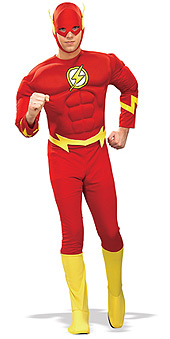 The Flash Muscle Chest Adult Costume