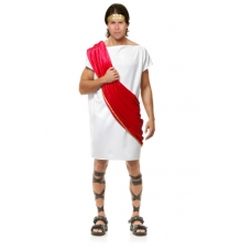 Toga Man Burgundy Costume