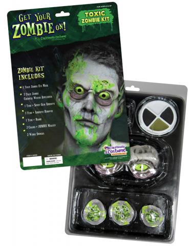 Toxic Zombie makeup kit