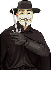 V for Vendetta costume kit