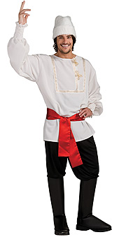 White Russian Male Costume