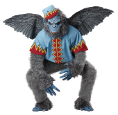 Wizard of Oz Evil Winged Monkey Costume