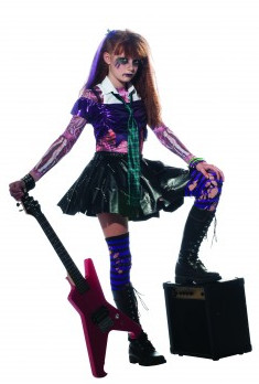 Zombie Punk Rocker Costume