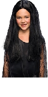 Addams Family Morticia Child Wig