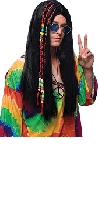 Black Hippy Beaded wig