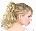 Blonde Wavy Pony Tail hairpiece