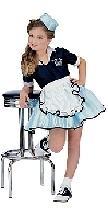 Car Hop Girl Child Costume