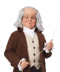 Child Benjamin Franklin Wig