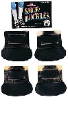 Colonial Shoe Buckles Silver