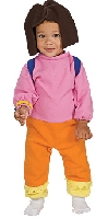 EZ on romper Dora