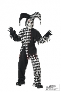 Evil Jester Child Costume