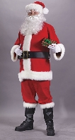 Flannel Santa Suit Costume