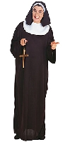 Full Figure Nun Costume