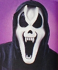 Ghost Face Mask with shroud Fang
